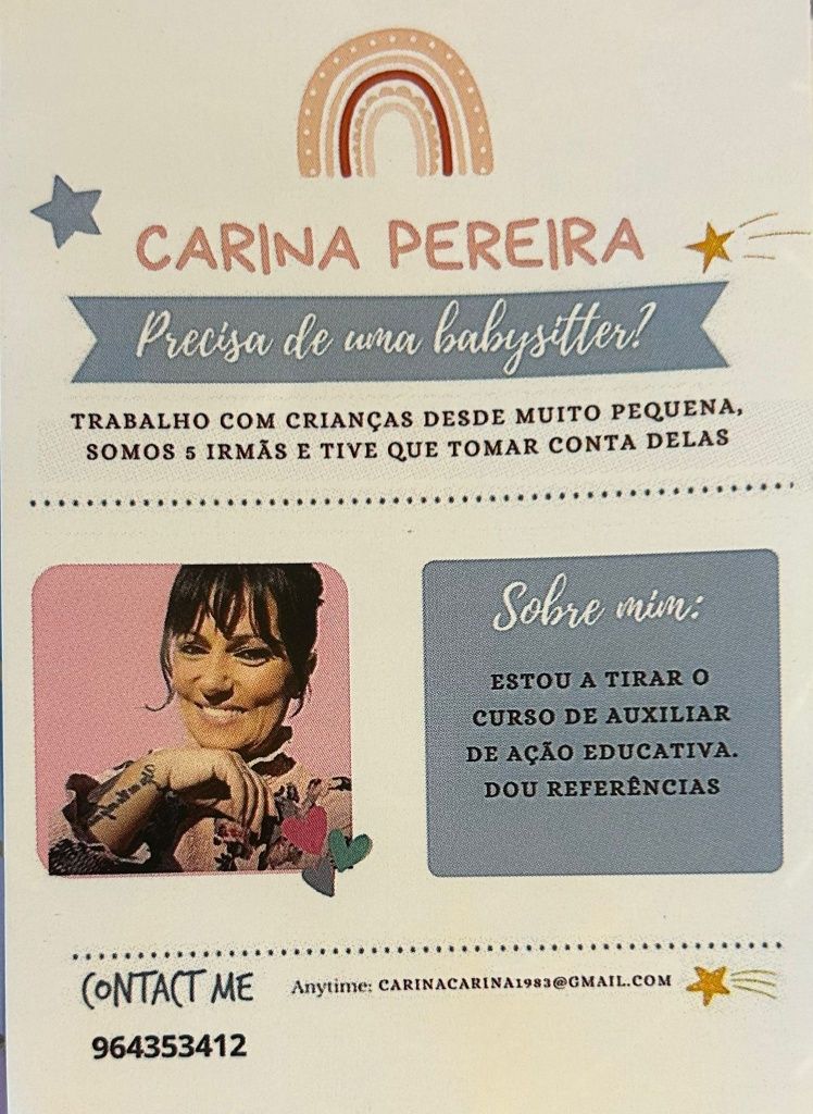 Babysiter disponivel