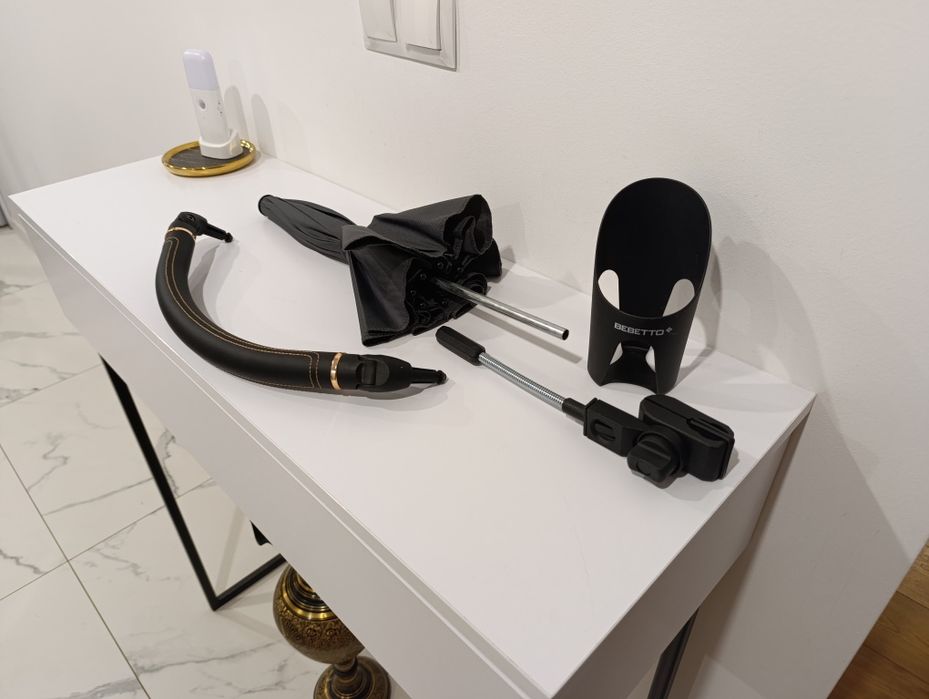 Bebetto Wózek 2w1 jak nowy piękny jasny