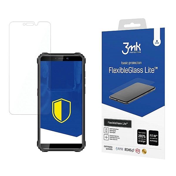 Szkło hybrydowe 3mk FlexibleGlass Lite™ na Oukitel Wp5 Pro