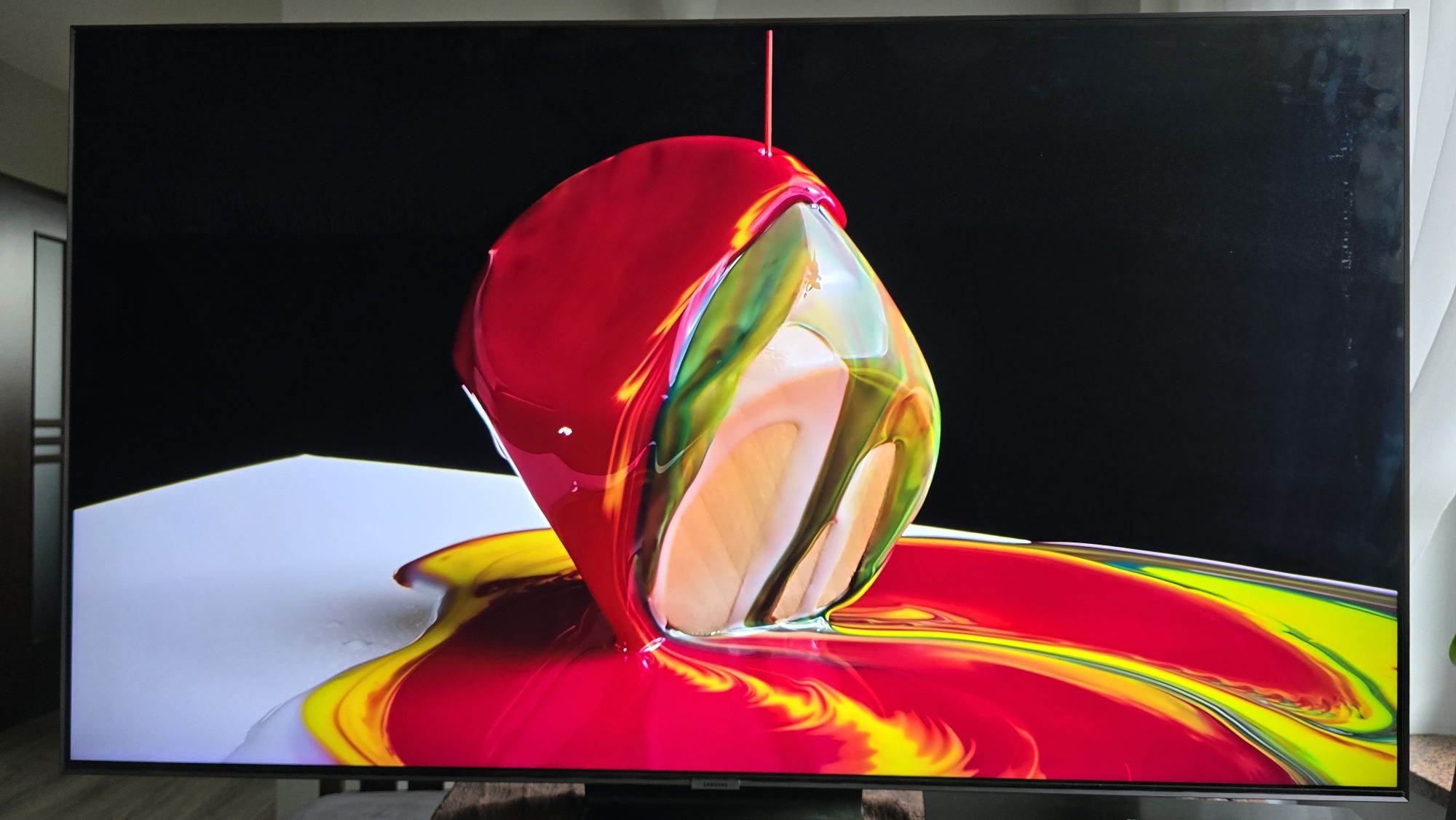 Telewizor Samsung 55 cali 4K bardzo wysoki model, smart z dvbt-2 i gwa