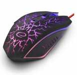 Mysz Lightning (optyczna; 2400 DPI; kolor czarny)
