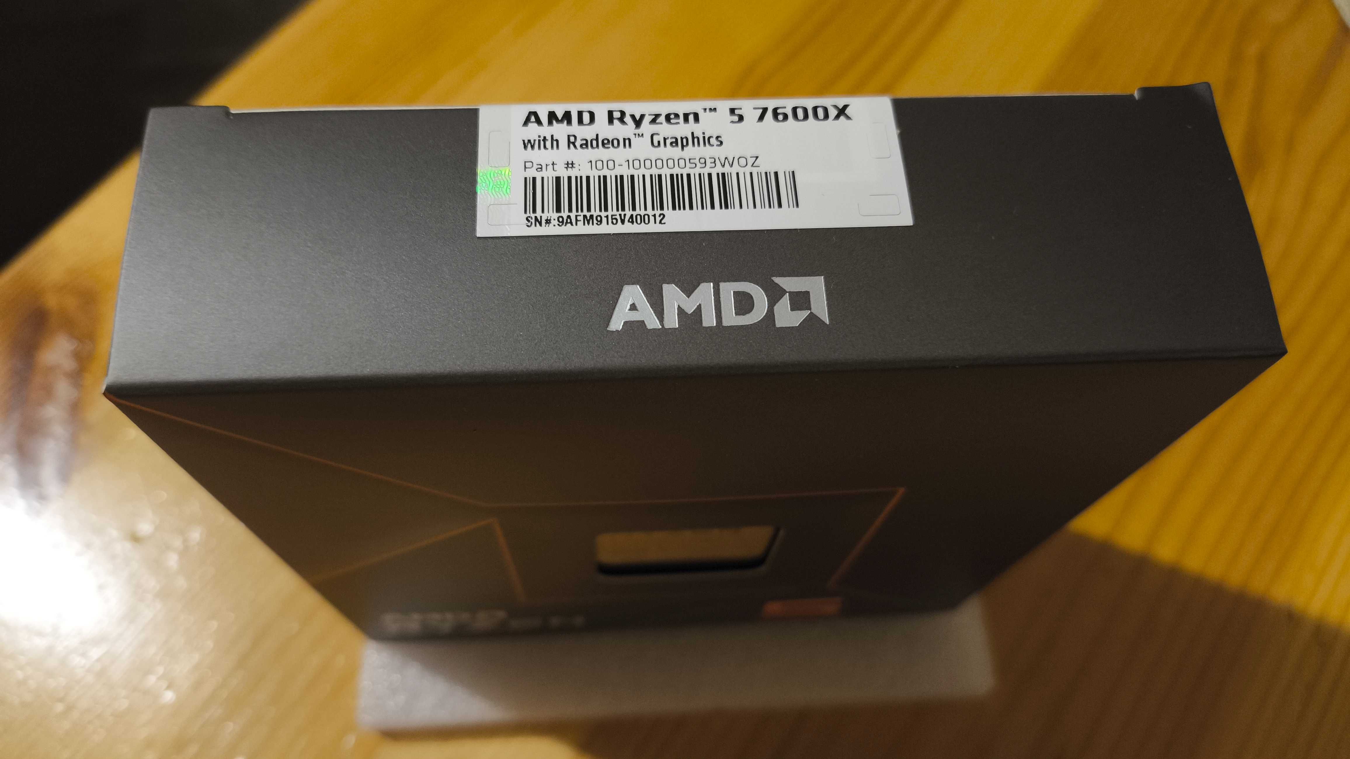 AMD Ryzen 5 7600X 6C/12T 5.3GHz 32MB AM5 Box новий
