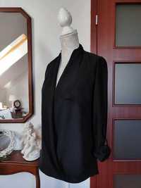 Bluzka elegancka koszula czarna Zara zakładana 38 M
