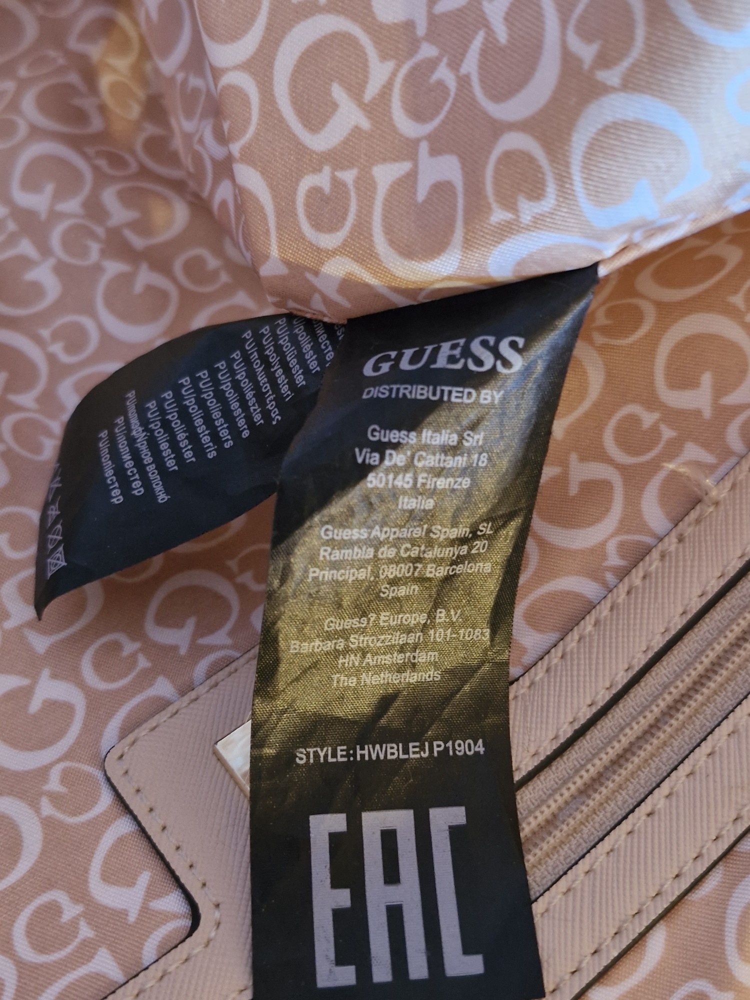 GUESS Torebka shopper A4