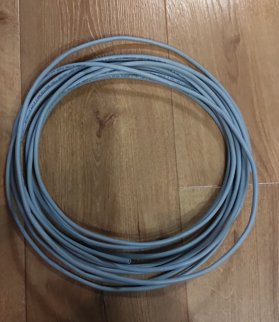 Przewód Ethernet, F/UTP, kat. 6, ekranowany, 10m