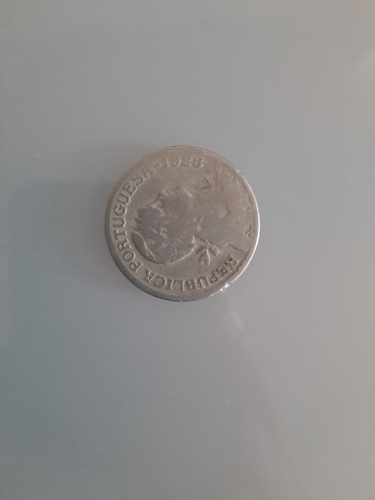 moeda 1 escudo 1928