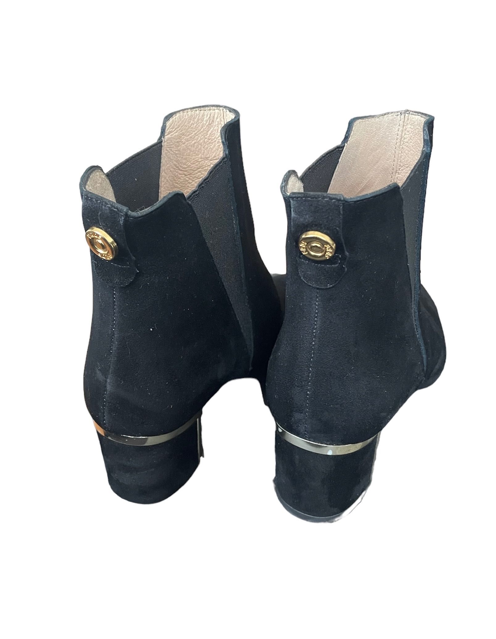 Botas pretas de camurça PROF