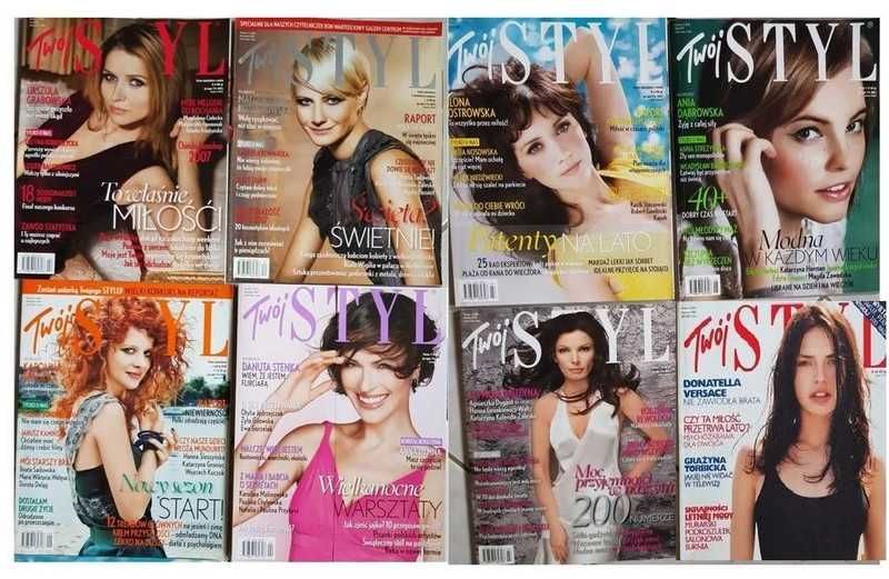 twój styl kolekcja unikat vintage retro prl czasopismo miesięcznik