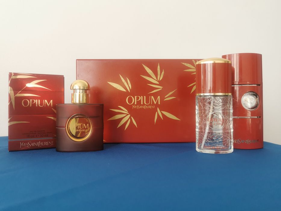 vintage YSL Opium Yves Saint Laurent uzywana stan b. dobry
