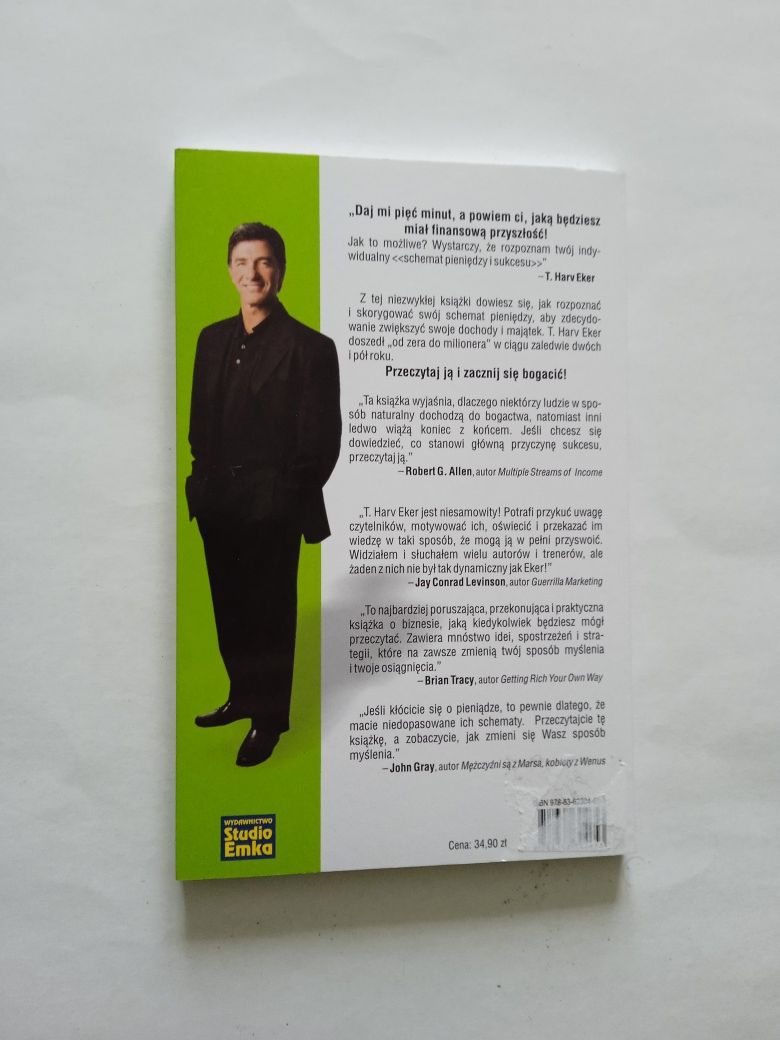 T Harv Eker Bogaty Albo Biedny STAN BARDZO DOBRY !!!