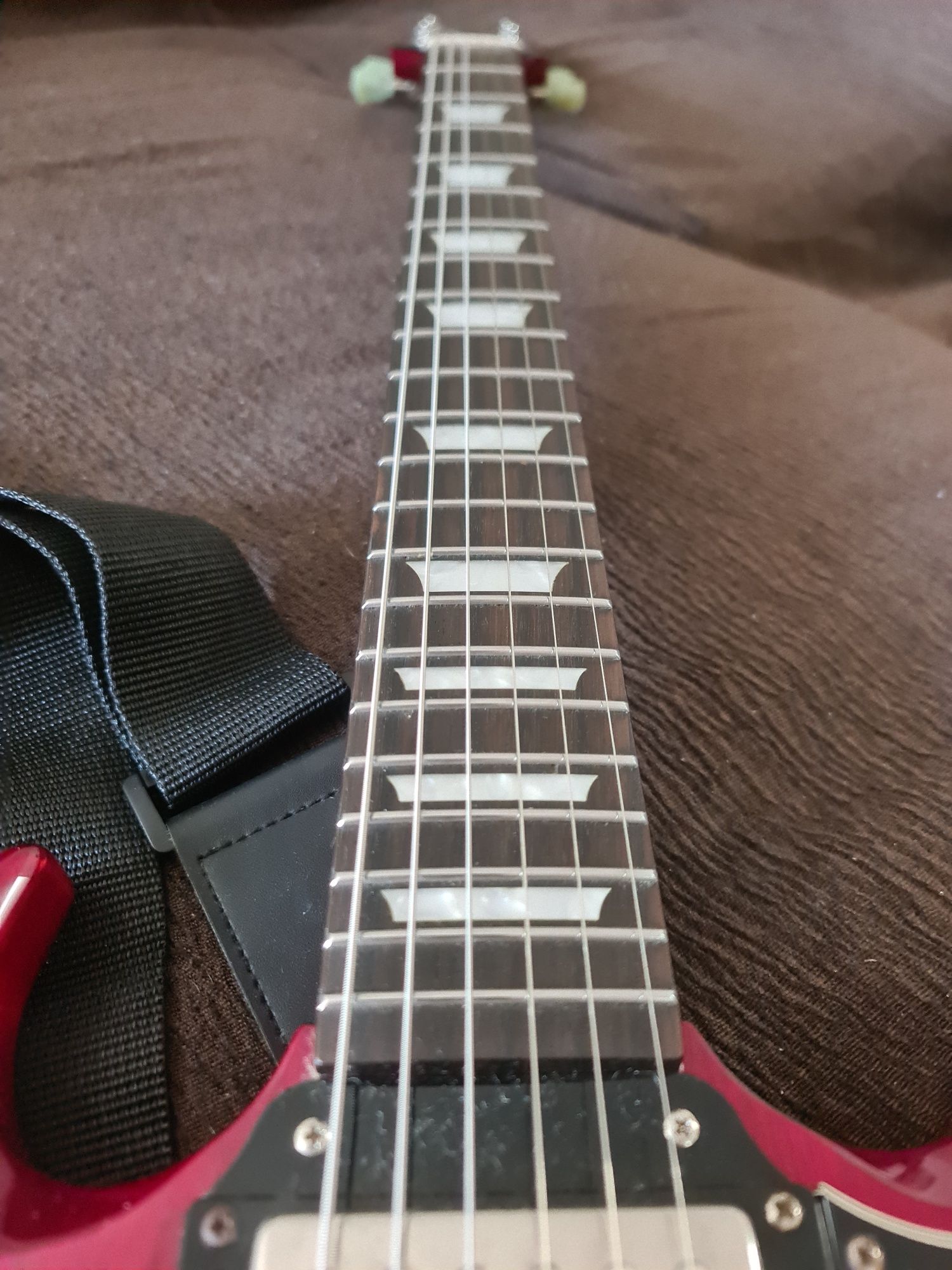 Guitarra elétrica Epiphone SG PRO - Trastes em inox