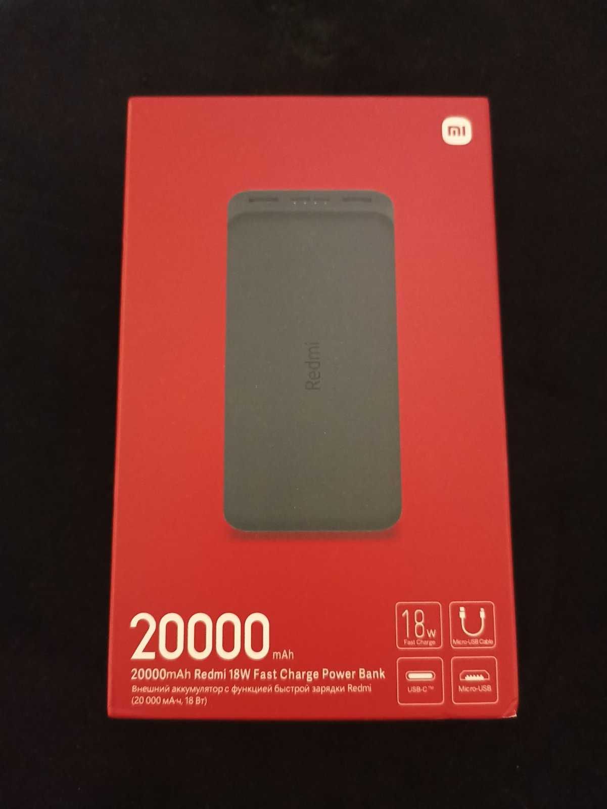 Power bank Xiaomi Redmi original 20000mAh