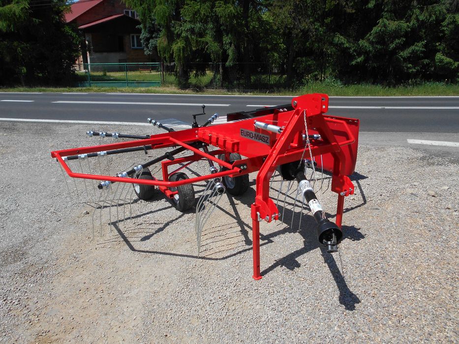 zgrabiarka 3,5m karuzelowa *tandem *wom GRATIS *duże koła WZMOCNIONA !