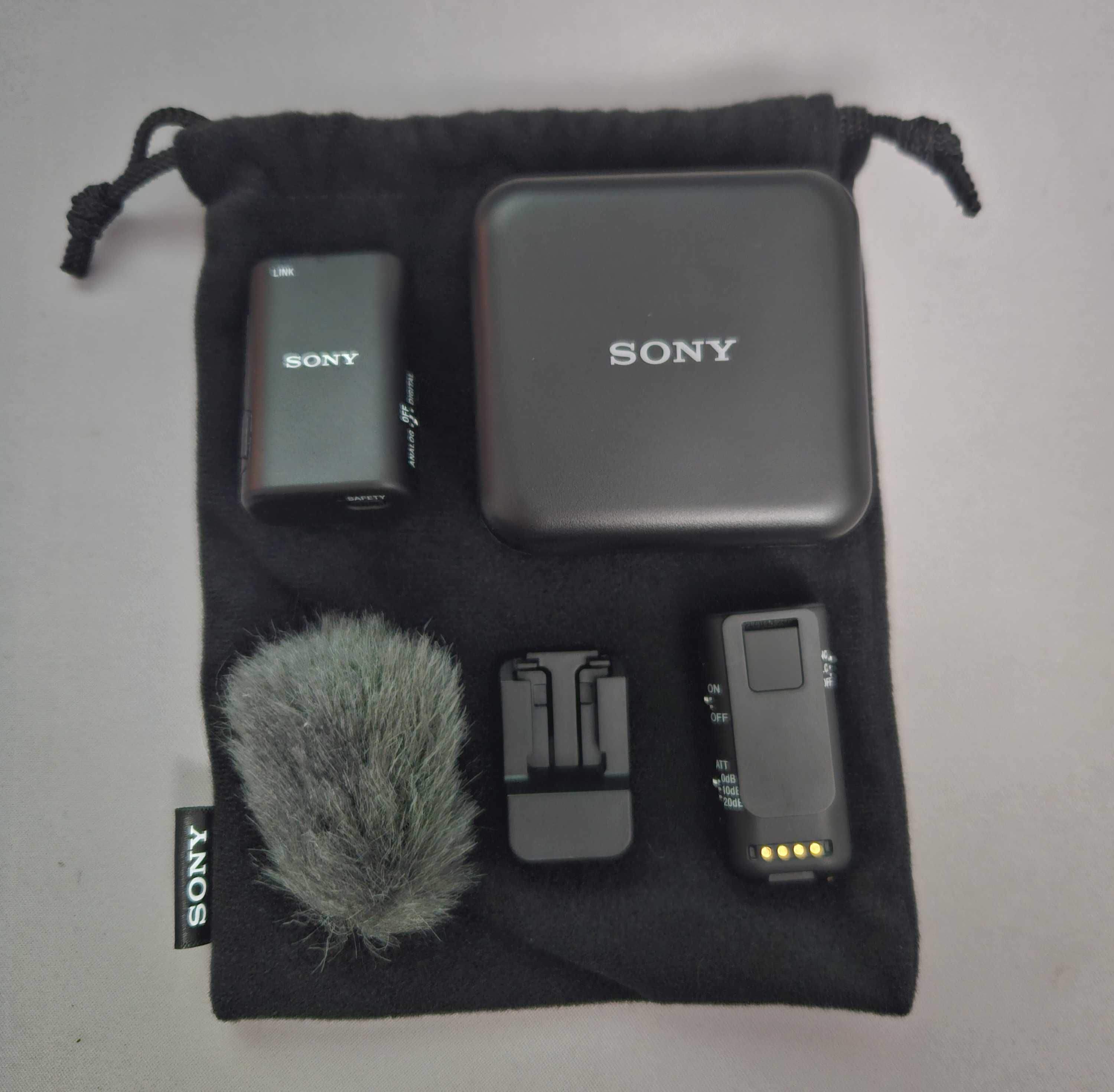 Mikrofon bezprzewodowy Sony ECM-W3S (jak DJI mic) - FV