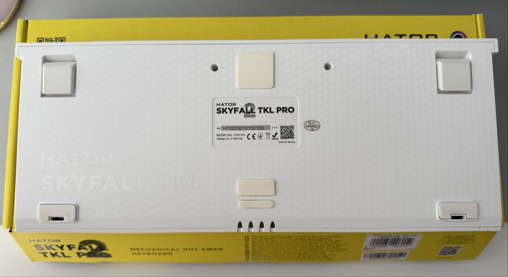 Клавіатура дротова ігрова Hator Skyfall 2 TKL Pro