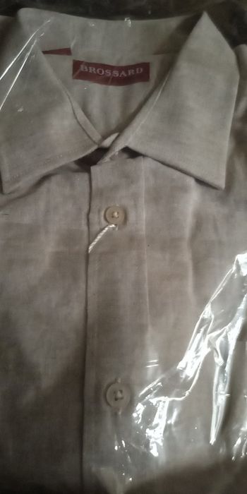 Срочно! Не дорого. Новая мужская рубашка. Льняная.