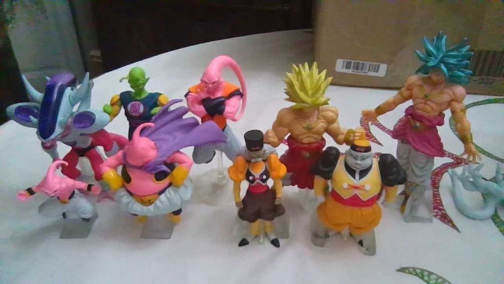 Bandai Dragon Ball Z HG Gashapon  Lote 9 peças usadas