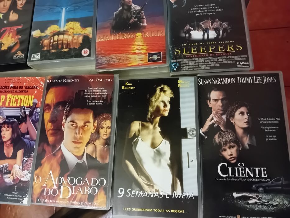 Conjunto de 28 Cassetes Vhs Diversas