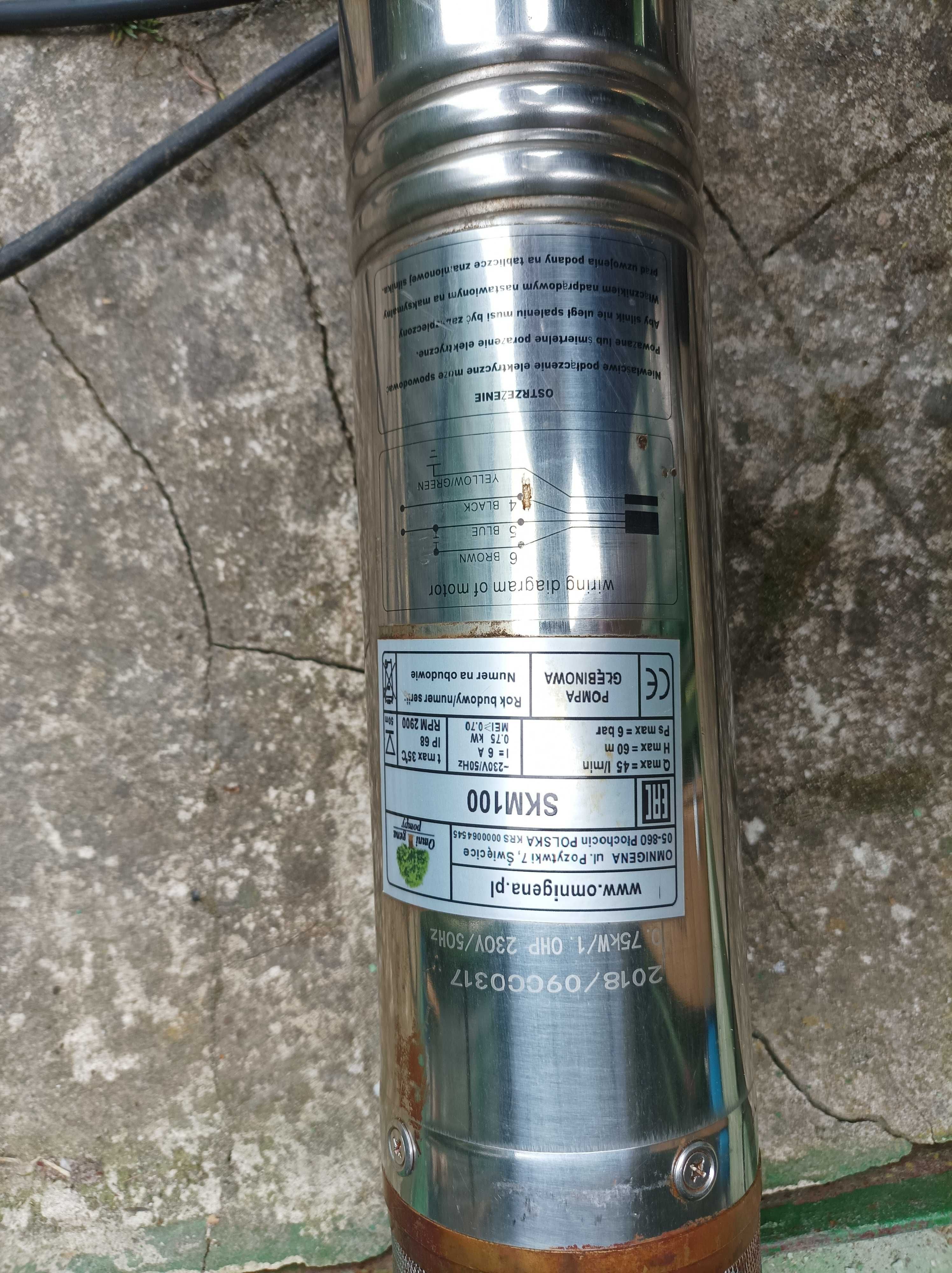 Pompa głębinowa 750W
