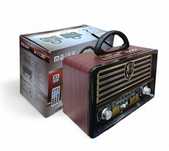 Radio RETRO Przenośne Kuchenne Głośnik Bluetooth MP3 USB TF PILOT