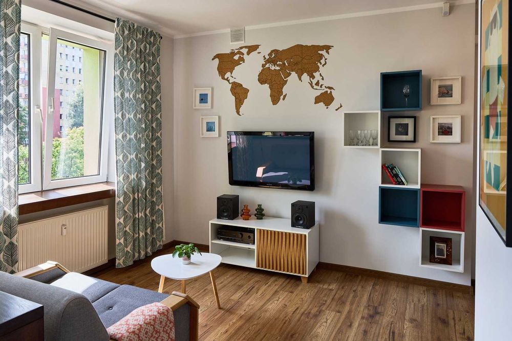 Słoneczne mieszkanie w centrum Rzeszowa (Hetmańska) 46 m2, wysoki stnd