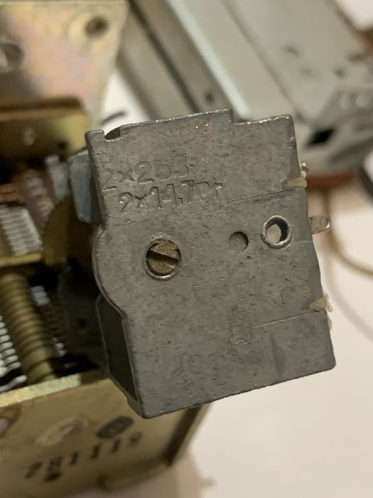 Zestaw kondesatorów strojeniowych