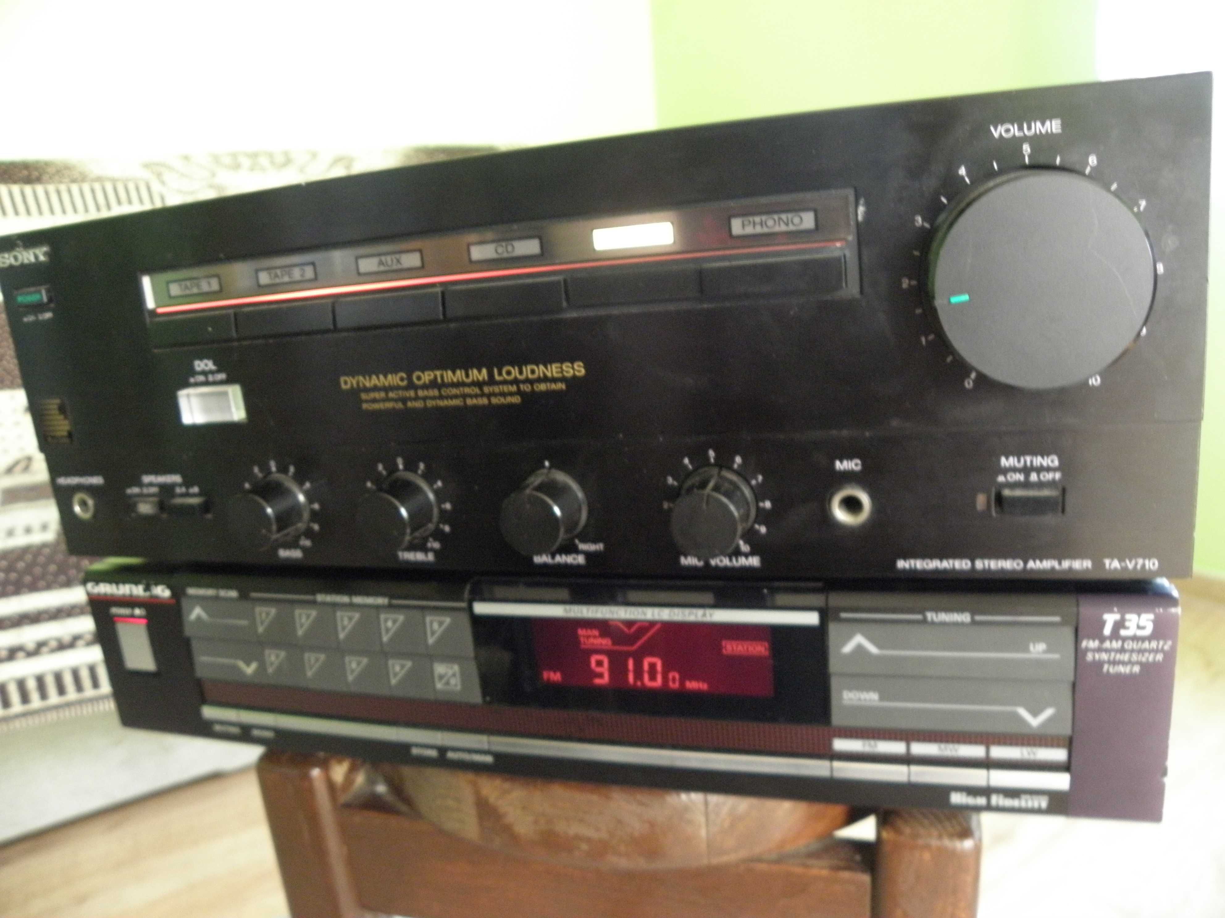 Wzmacniacz  Sony  TA-V710  Midi