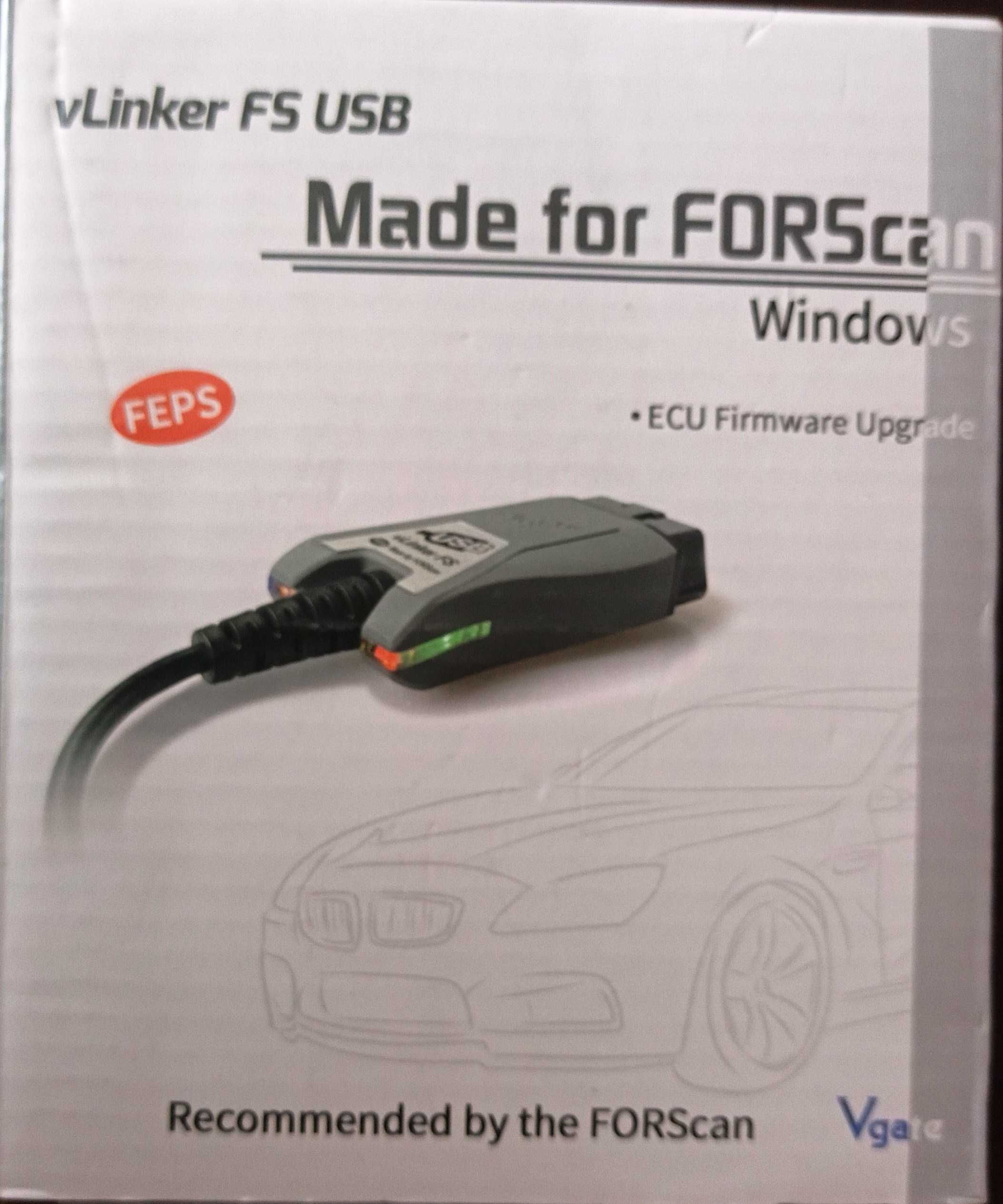 Interfejs vLinker FS USB ForScan Ford Mazda