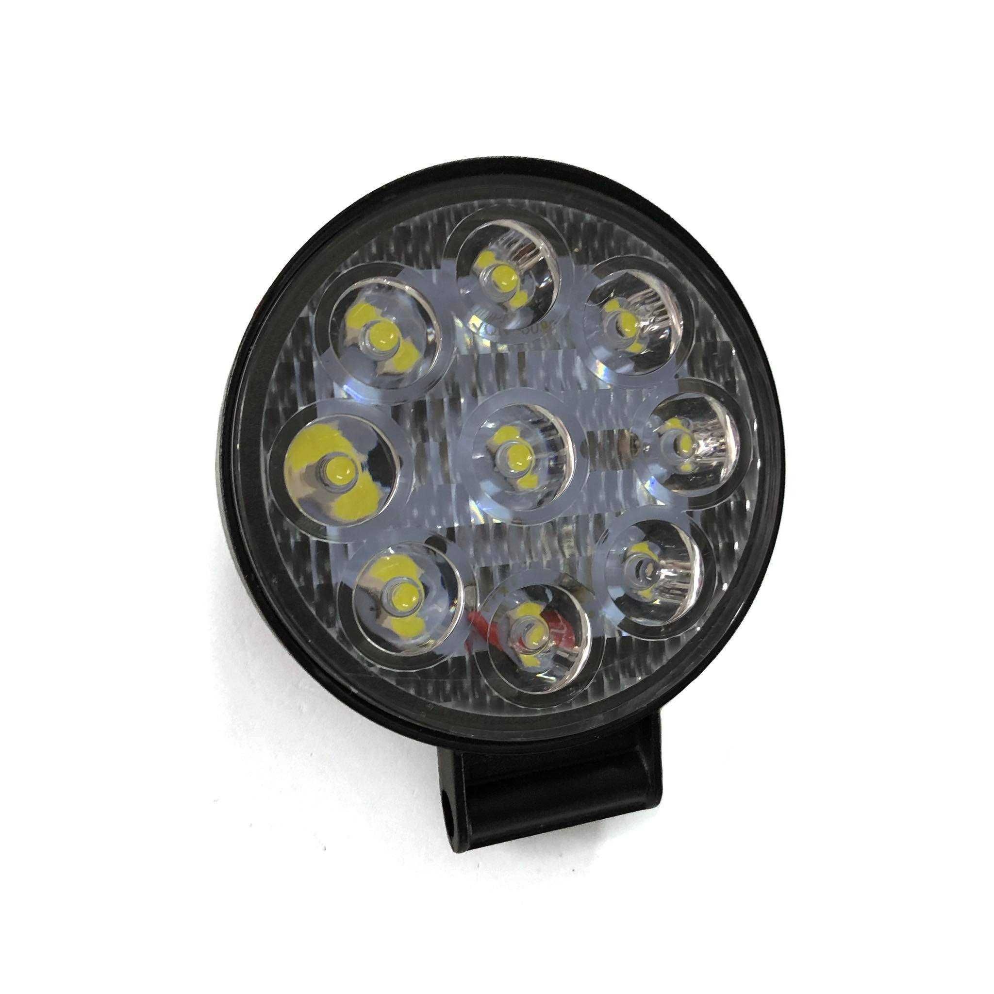 Lampa robocza LED halogen 8,5 cm 12-24V 27W 2 sztuki