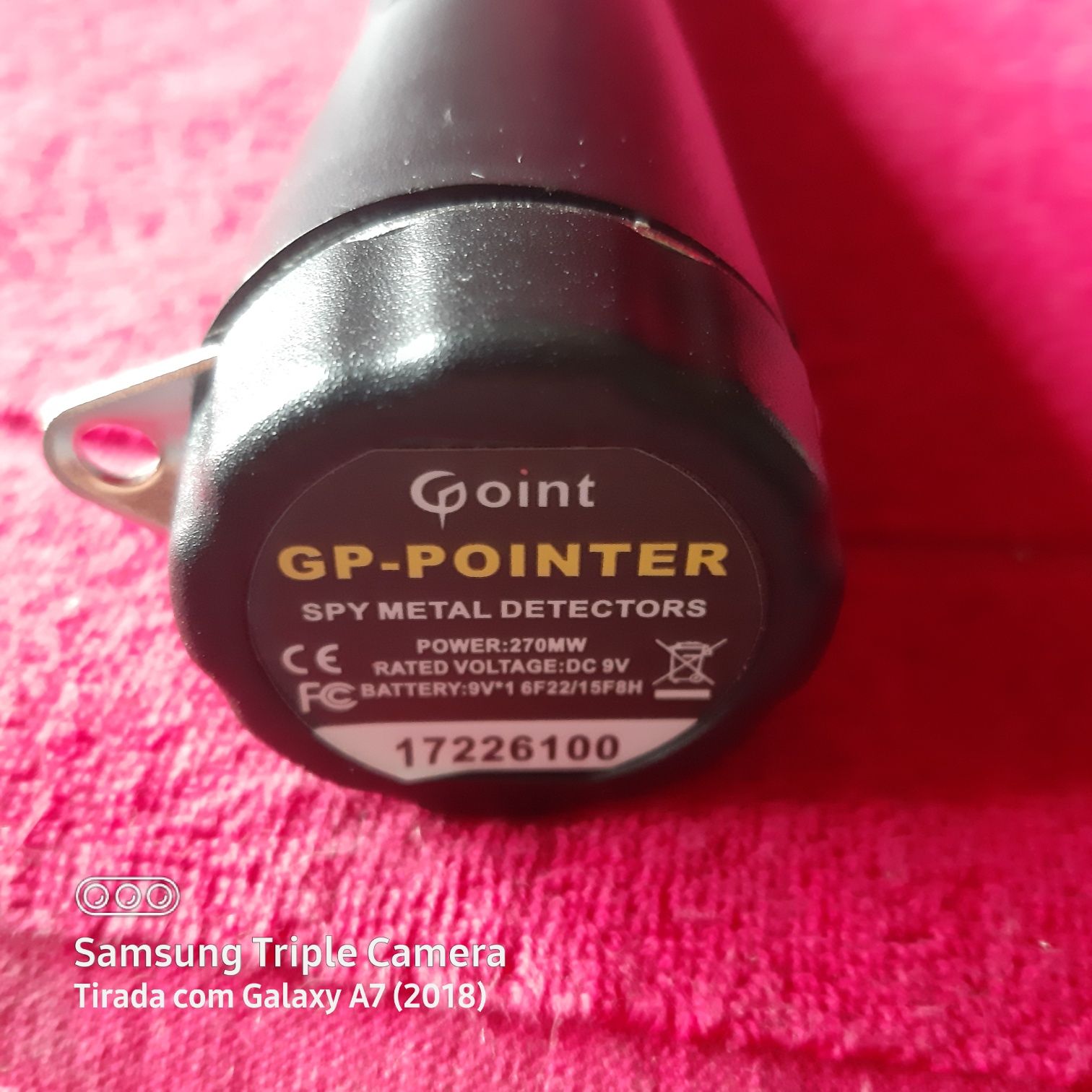 Detetor de metais GP-POINTER  (Novo a estrear)