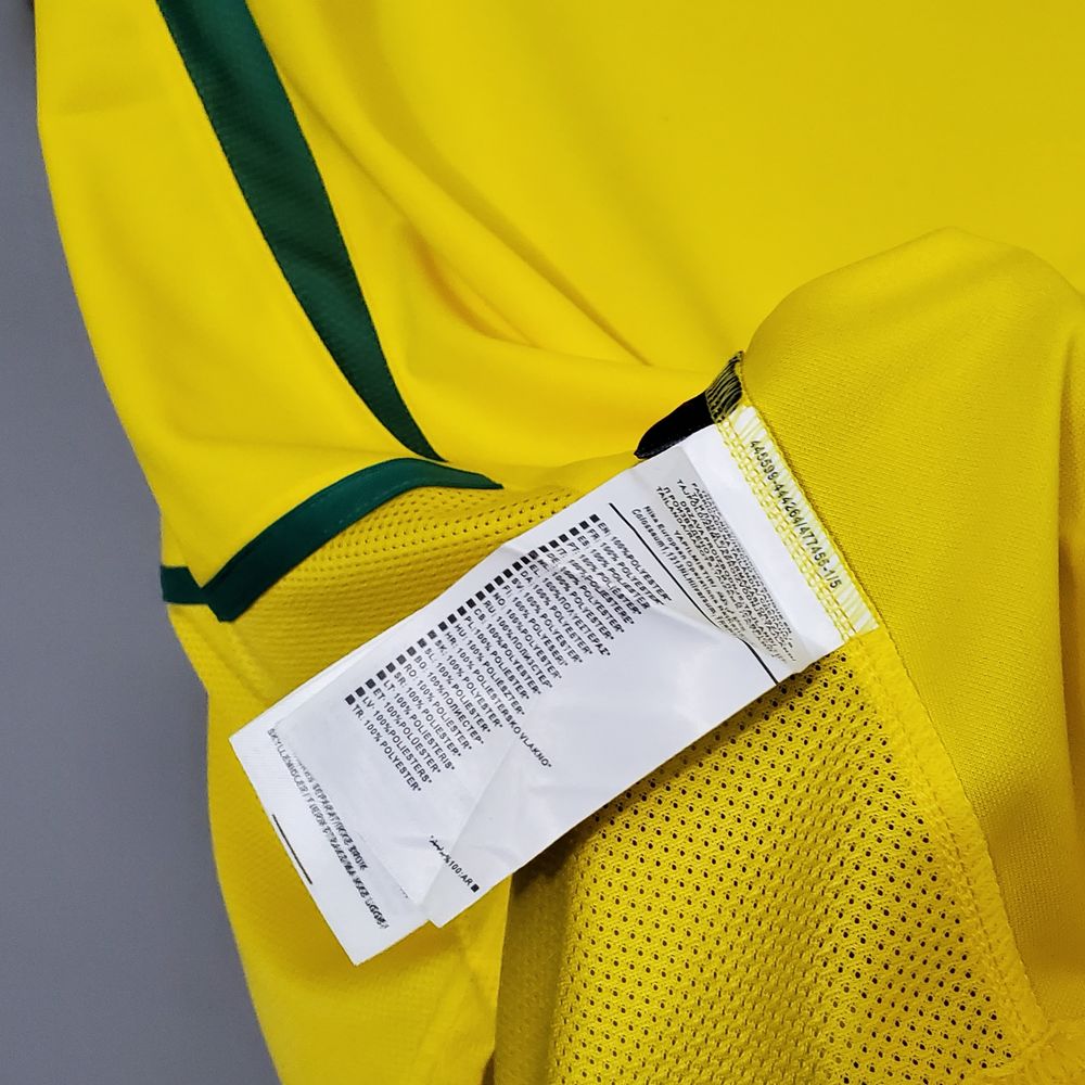 Camisola Brazil 2002 Ronaldo 9 / Envio Rapido