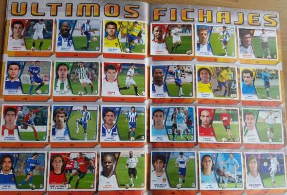 Liga Este 2005/2006 - Completa - Nova - Cromos colados - Inclui Messi