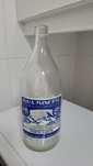 Antiga garrafa pirogravada de Água Mineral do Porto Santo (1L)