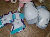 Conjunto patins crianca