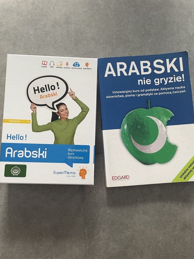 2 podreczniki do nauki arabskiego