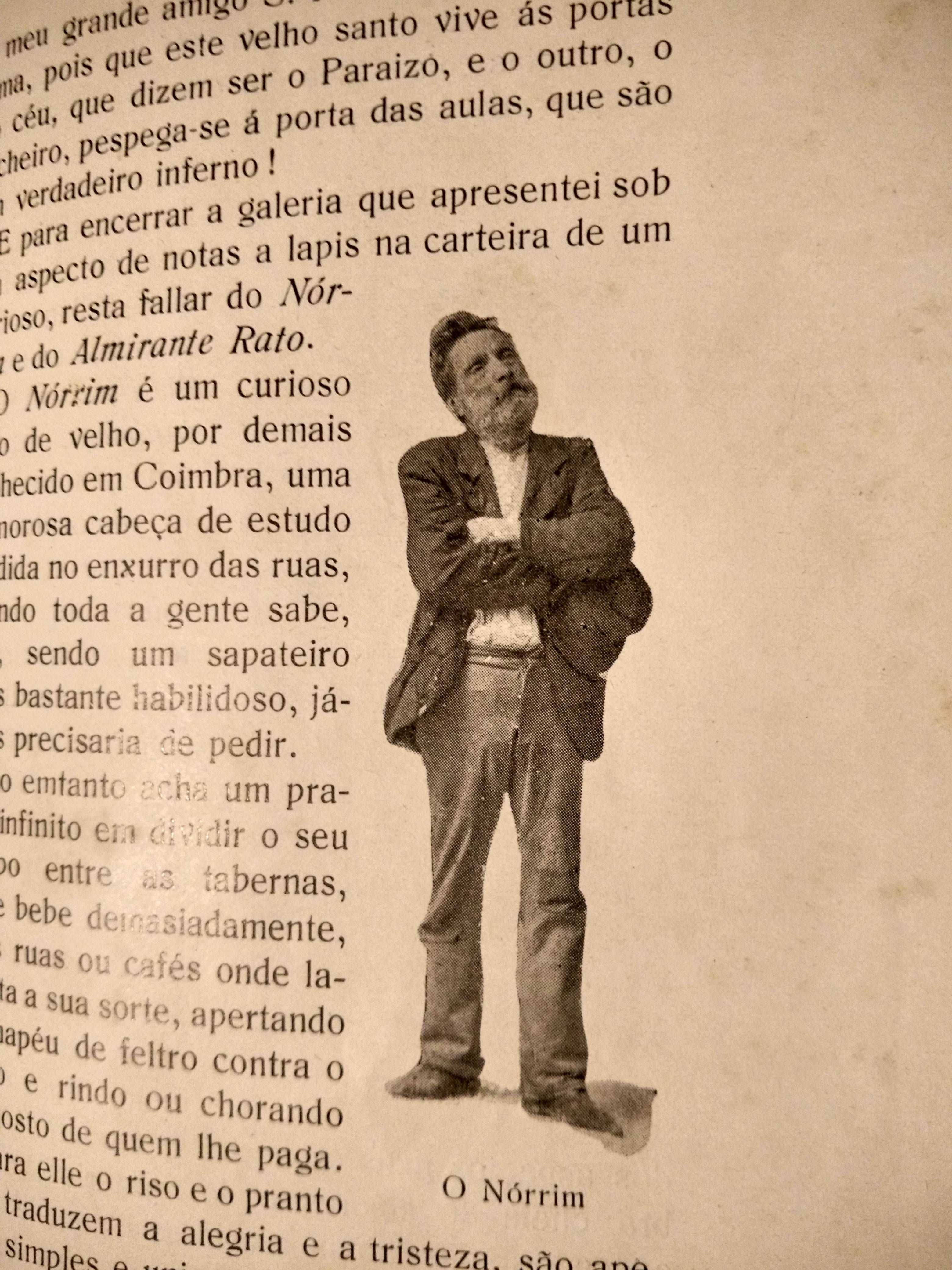 Typos de Coimbra - Mário Monteiro - 1908 - Muito Raro