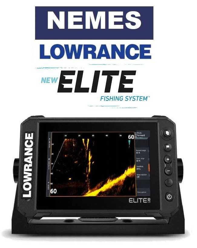 Echosonda Lowrance ELITE FS-9 z przetwornikiem Active Imaging 3w1
