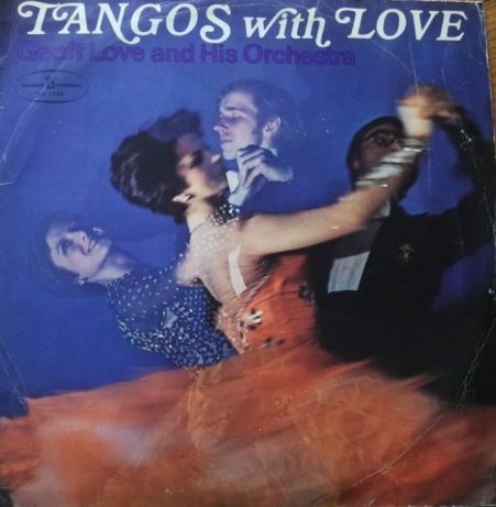 Tangos with love Geoff Love and His Orchestra czarna płyta winylowa