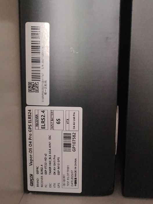 Geprc Vapor D5 HD O4 Pro GPS