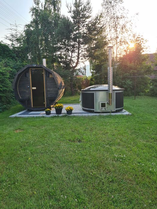 BANIA HOT TUB Jacuzzi Bania Balia Ogrodowa Ruska Bania PRODUCENT