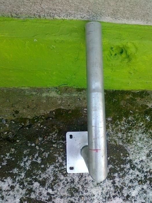 antena uchwyt do anteny satelitarnej trzy sztuki ocynk nierdzewka
