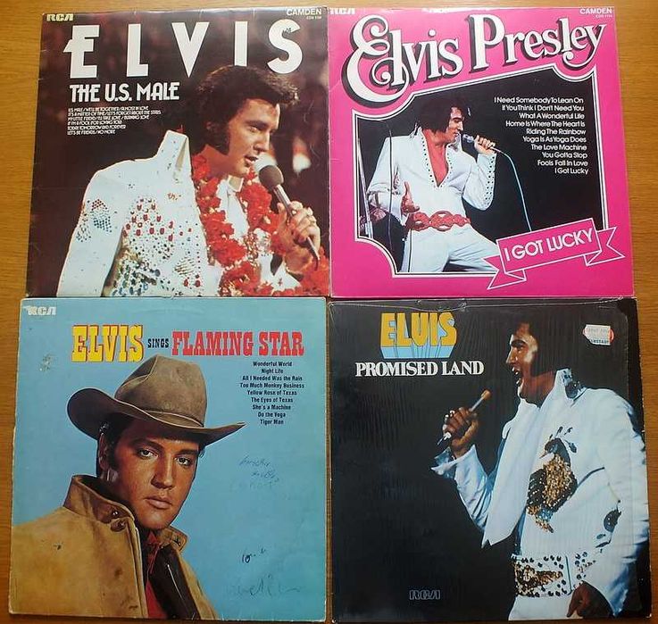 Płyty winylowe winyle ELVIS PRESLEY 4LP za 120zł
