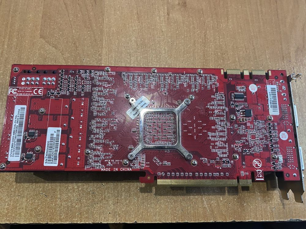 Відеокарта Nvidia Ge Force GTX 260 GTX 275 з Німеччини