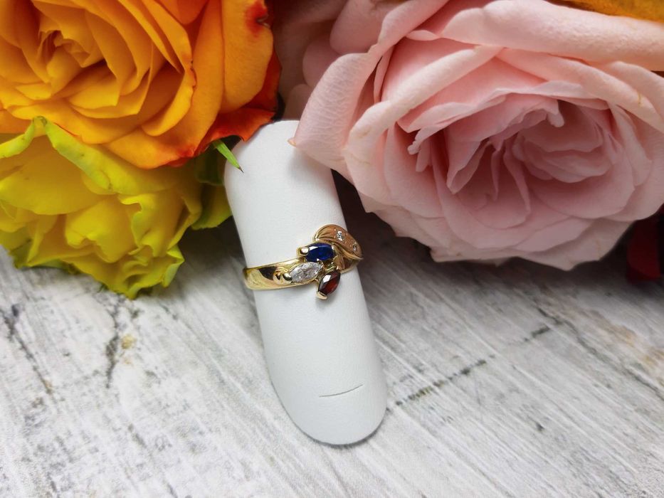 ZŁOTY PIERŚCIONEK 2,68 GR. próba: 585 roz. 13 Komis Redi