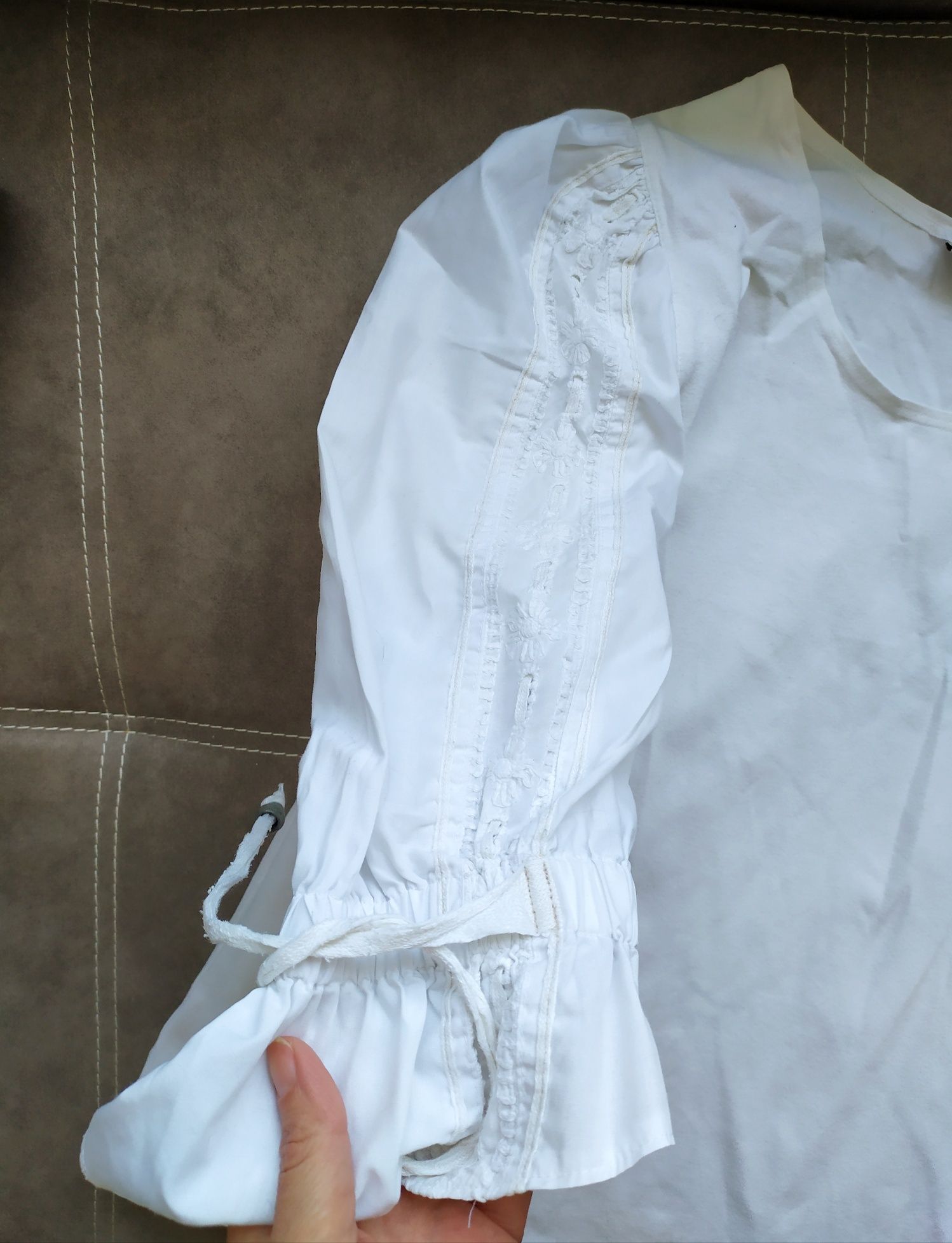 C&A вишиванка, біла блуза, топ, розмір С
