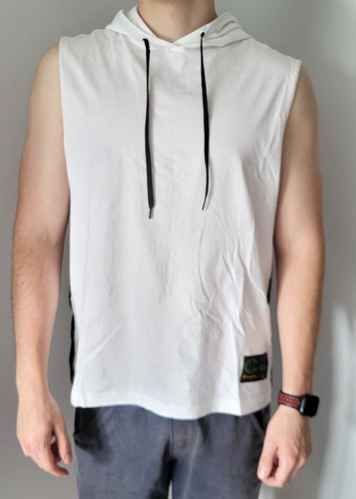 Bezrękawnik T-shirt biały Champion