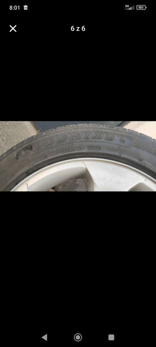 Felgi z oponami 5x120 17 BMW OPEL VW