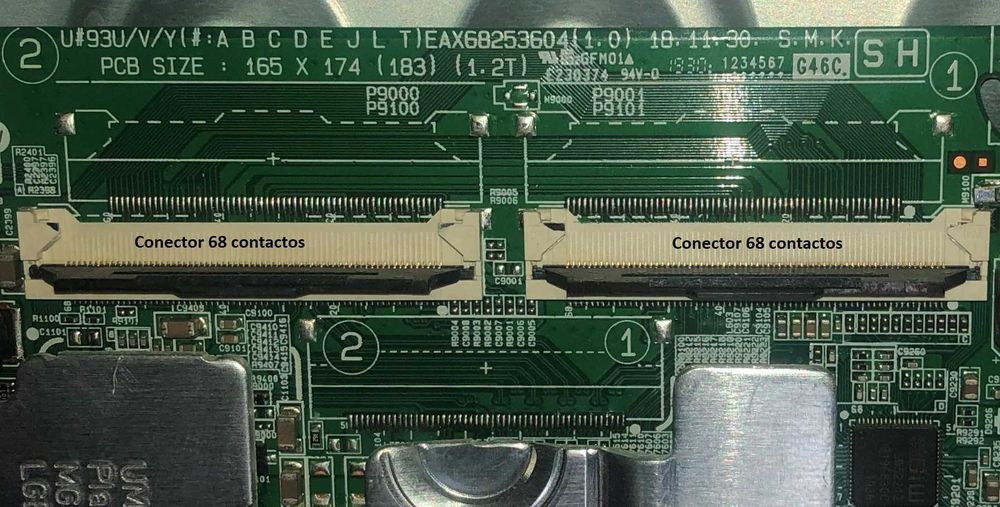 Pecas TV Lg 43UM7000PLA