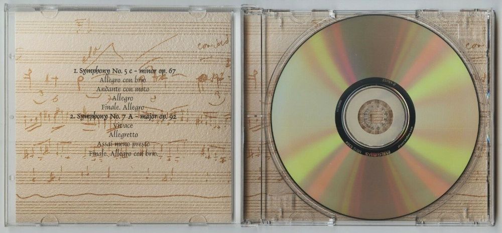 CD Beethoven - Symphony Nos. 5+7
