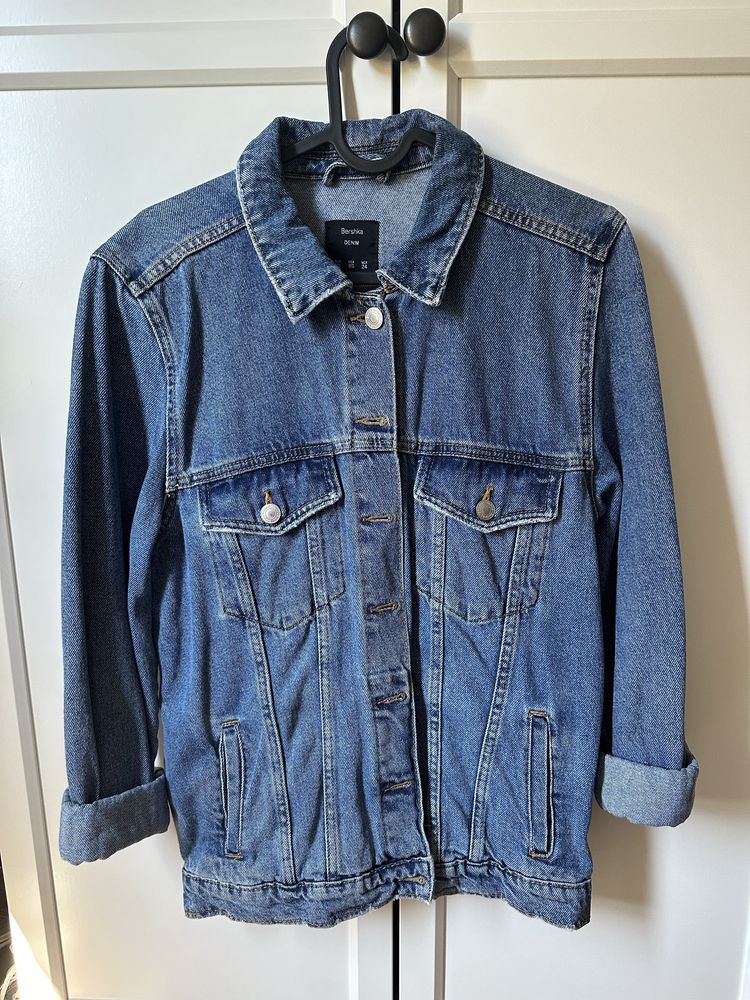 Casaco / Blusão de Ganga Bershka - Tam XS